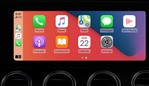 盘龙apple维修网点分享如何将iPhone连接到CarPlay 